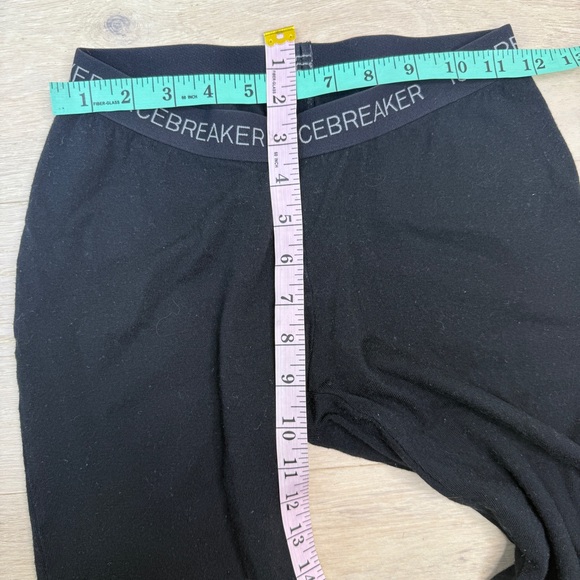 Icebreaker Black Thermal Leggings - Picture 4 of 6